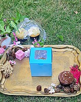 1 Cupcake Blue (Simple)