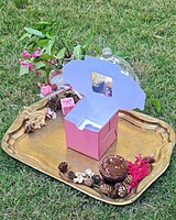 1 Cupcake Dark Pink (Foil)