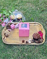 1 Cupcake Dark Pink (Foil)