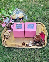 1 Cupcake Dark Pink (Foil)