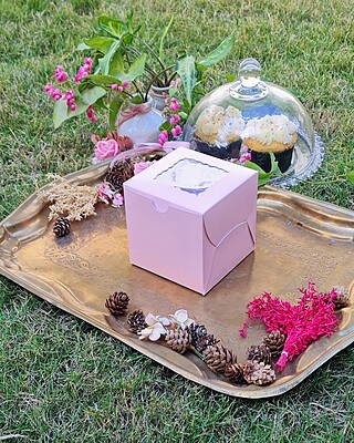 1 Cupcake Light Pink (Simple)