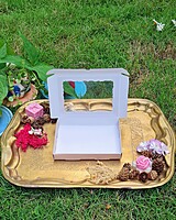 12 Tealights Beige (Simple)