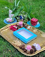 12 Tealights Blue (Simple)