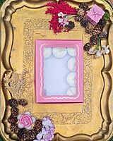 12 Tealights Dark Pink (Foil)