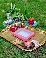 12 Tealights Dark Pink (Simple)