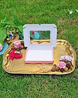 12 Tealights Light Pink (Foil)