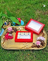 12 Tealights Red (Simple)