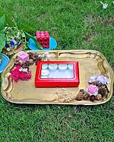12 Tealights Red (Foil)