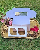 2 Cupcakes Beige (Foil) 2 Cupcakes Beige (Foil)