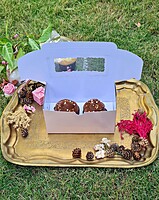 2 Cupcakes Beige (Foil) 2 Cupcakes Beige (Foil)