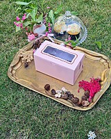 2 Cupcakes Light Pink (Foil)