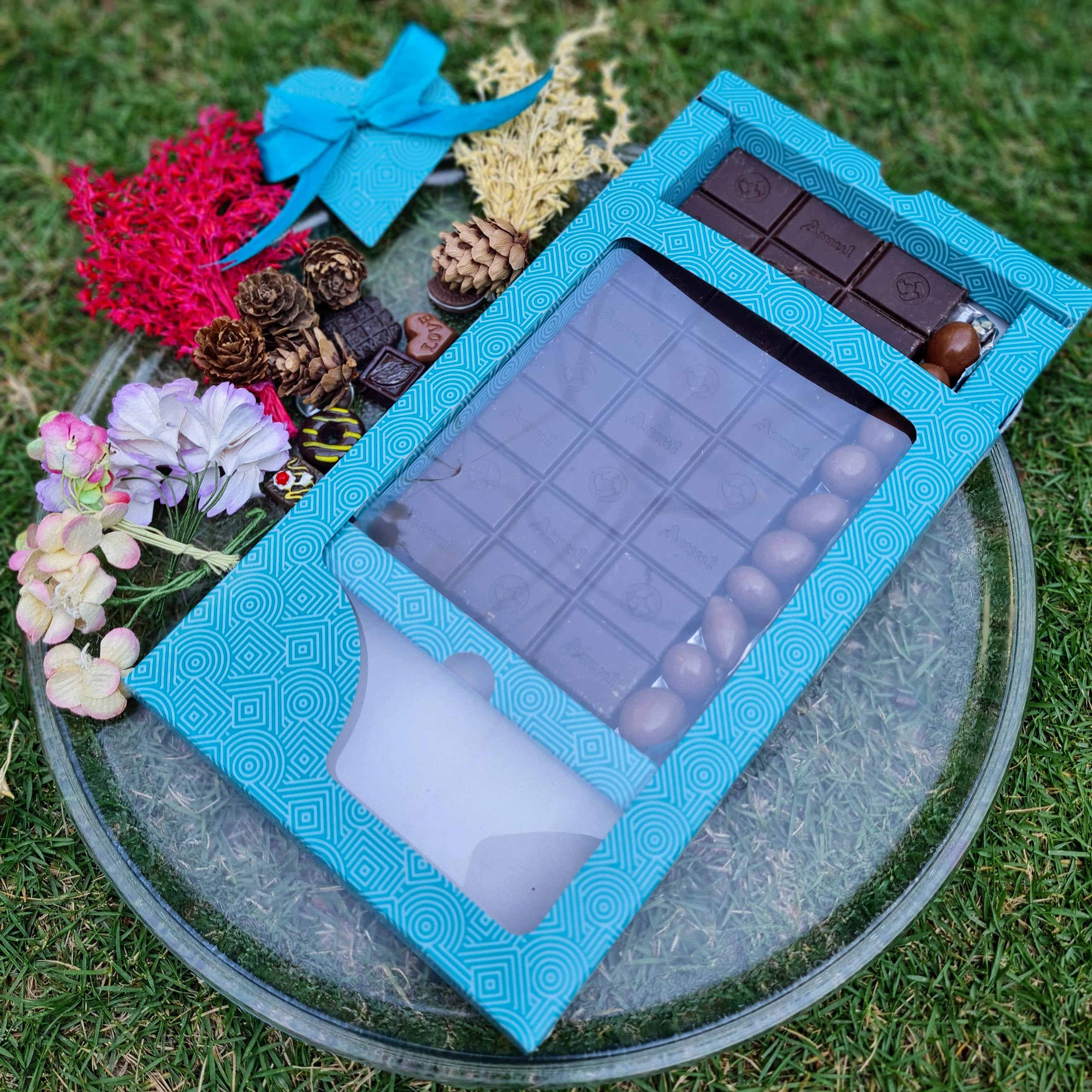 Chocolate Bar Box (Big) Mast Blue Chocolate Bar Box (Big) Mast Blue