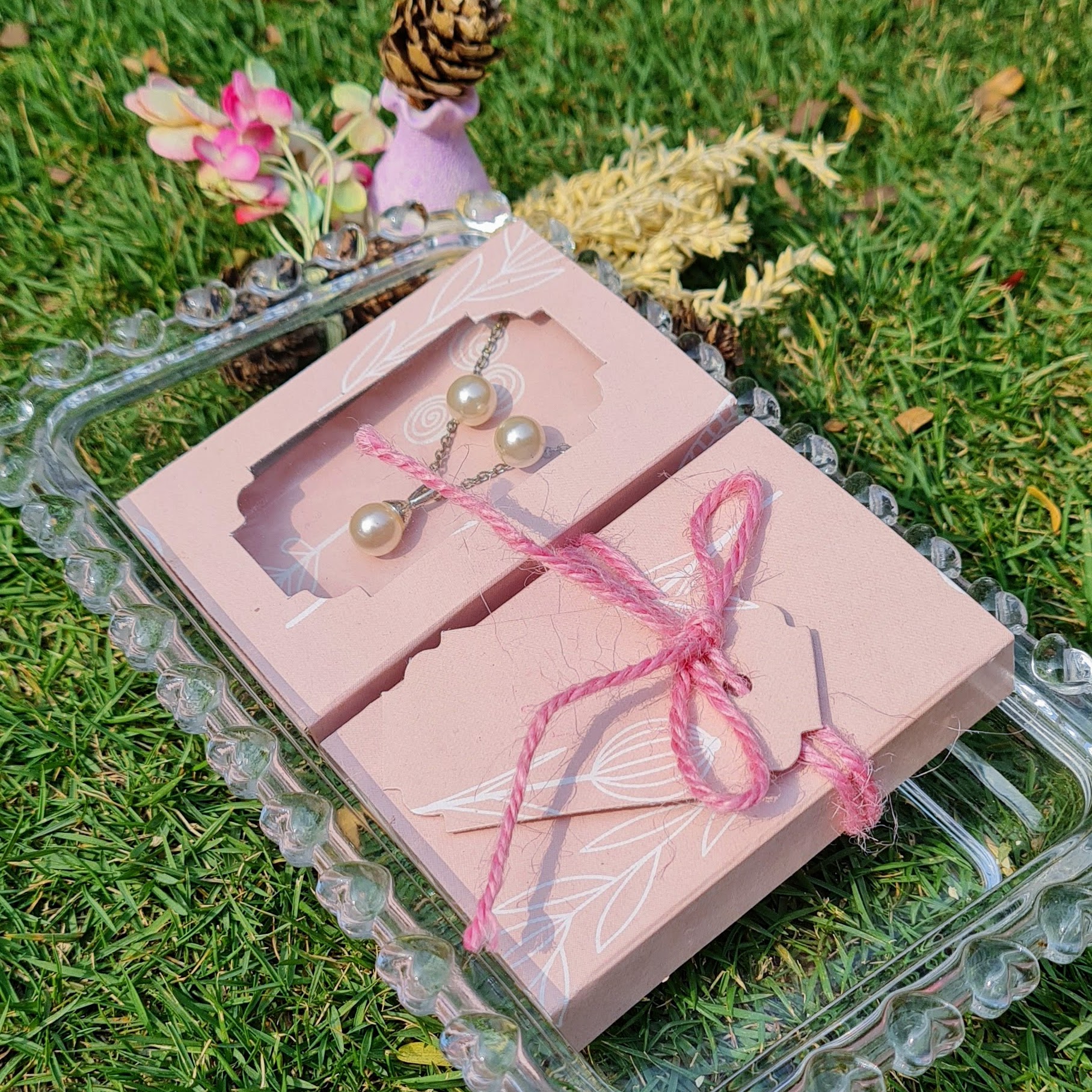 Jewellery 3x2x0.5 (Window) Thoda Sa Pink Jewellery 3x2x0.5 (Window) Thoda Sa Pink