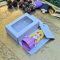 Box Bazaar | 3x2x1 Snow White Hanging Display Box – Elegant Packaging for Jewelry and Chocolates