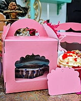 Box Bazaar | 1 Jar Box (Blush Pink) – Elegant Packaging for Single Jars or Cupcakes Box Bazaar | 1 Jar Box (Blush Pink) – Elegant Packaging for Single Jars or Cupcakes