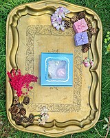 Peony Blue (Foil Print) Peony Blue (Foil Print)