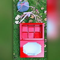 6-Cavity Window Box (Red) 6-Cavity Window Box (Red)
