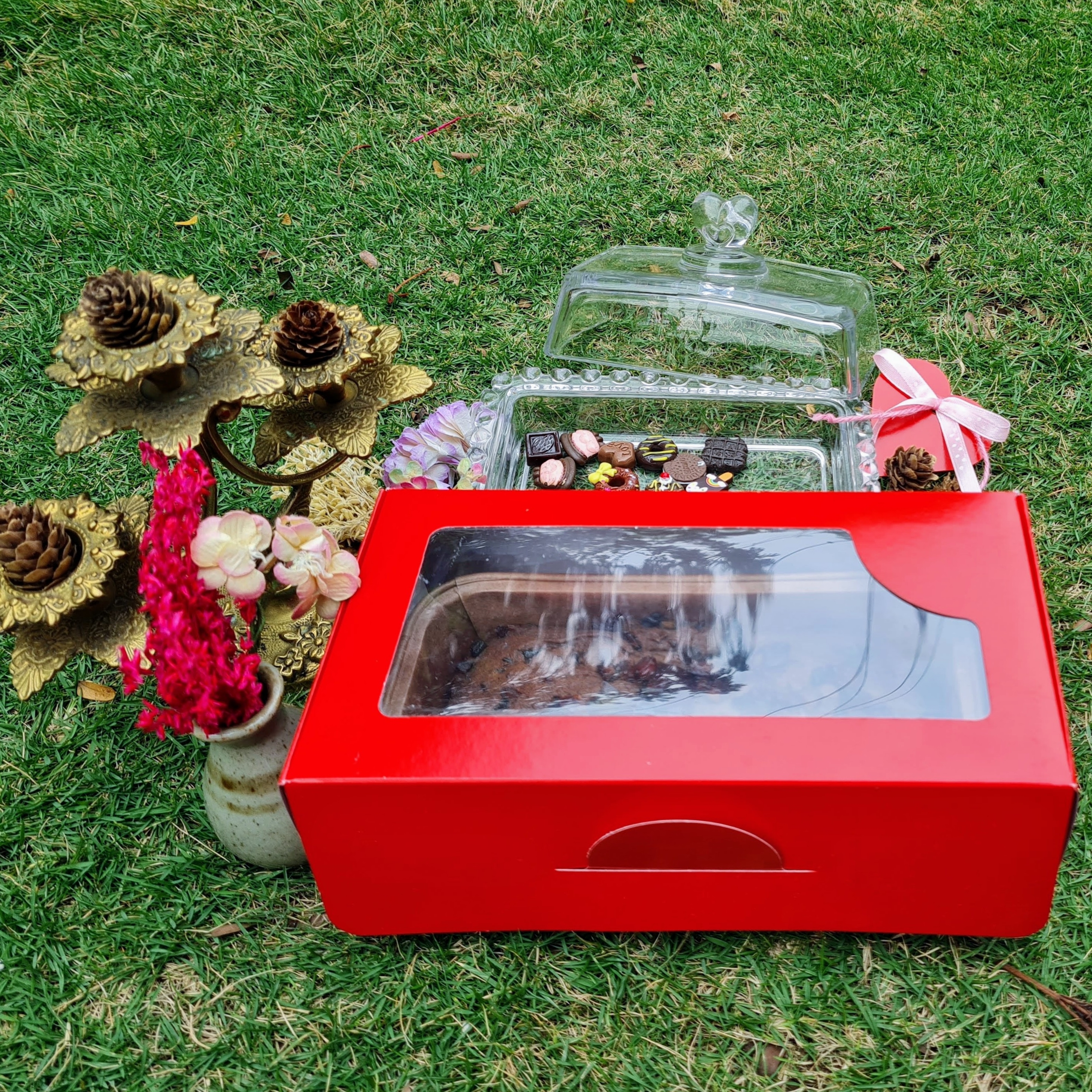 Box Bazaar | Plum Cake / Bread Box Red – Festive and Eco-Friendly Packaging Box Bazaar | Plum Cake / Bread Box Red – Festive and Eco-Friendly Packaging