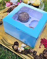 4 Cupcakes Blue (Simple) 4 Cupcakes Blue (Simple)