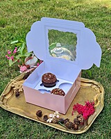 4 Cupcakes Light Pink (Foil) 4 Cupcakes Light Pink (Foil)