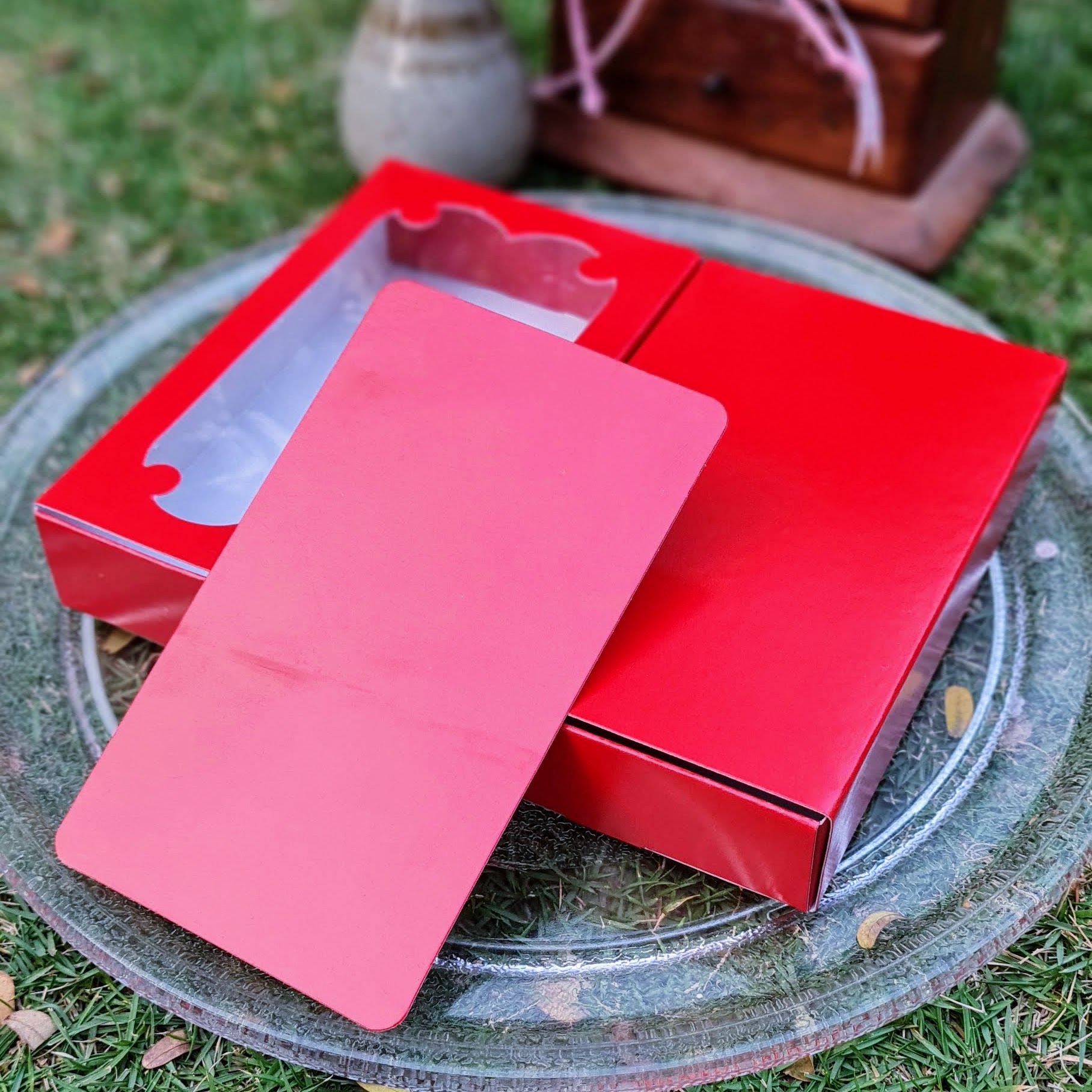 Jewellery 5x3x1 (Window) Red Jewellery 5x3x1 (Window) Red