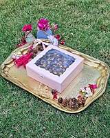 4pc-plain-light-pink-brownie-box-320gsm-vadodara
