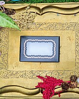 6 Tealights Black (Foil Print)