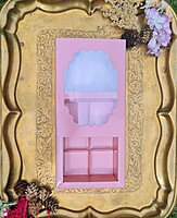 6 Cavity Light Pink (Window) 6 Cavity Light Pink (Window)