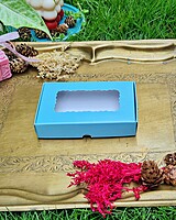 6 Tealights Blue (Simple)