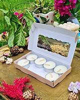 8 Tealights Beige (Foil) 8 Tealights Beige (Foil)