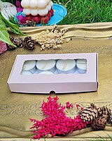 8 Tealights Beige (Simple) 8 Tealights Beige (Simple)
