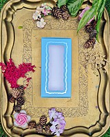 8 Tealights Blue (Foil)