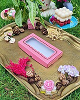 8 Tealights Dark Pink (Foil)