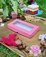 8 Tealights Dark Pink (Simple)