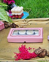8 Tealights Light Pink (Foil)