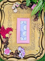 8 Tealights Light Pink (Foil)