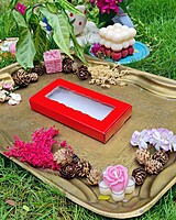 8 Tealights Red (Simple)