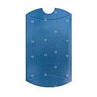 Pillow Box (No Window) Blue Heart Pillow Box (No Window) Blue Heart