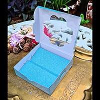 Box Bazaar | Platform Box Mast Blue (Window) – Elegant Packaging for Chocolates and Jewelry Box Bazaar | Platform Box Mast Blue (Window) – Elegant Packaging for Chocolates and Jewelry