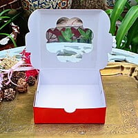 Box Bazaar | Platform Box Red (Window) – Stylish Packaging for Chocolates and Jewelry Box Bazaar | Platform Box Red (Window) – Stylish Packaging for Chocolates and Jewelry