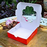 Box Bazaar | Platform Box Red (Window) – Stylish Packaging for Chocolates and Jewelry Box Bazaar | Platform Box Red (Window) – Stylish Packaging for Chocolates and Jewelry