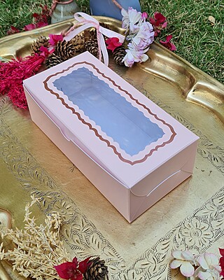 two-brownie-light-pink-foilprinted-window-box-manufacturer